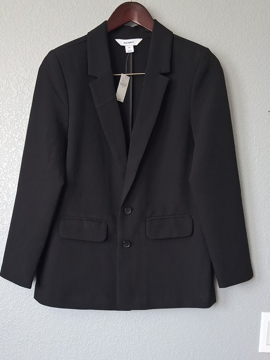 Old Navy Jackets & Blazers - Old Navy Black Tailored Two-Button Blazer